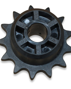 Chain wheel 3/8" 13t b10 PA Elevator EC/egg belt cleaner